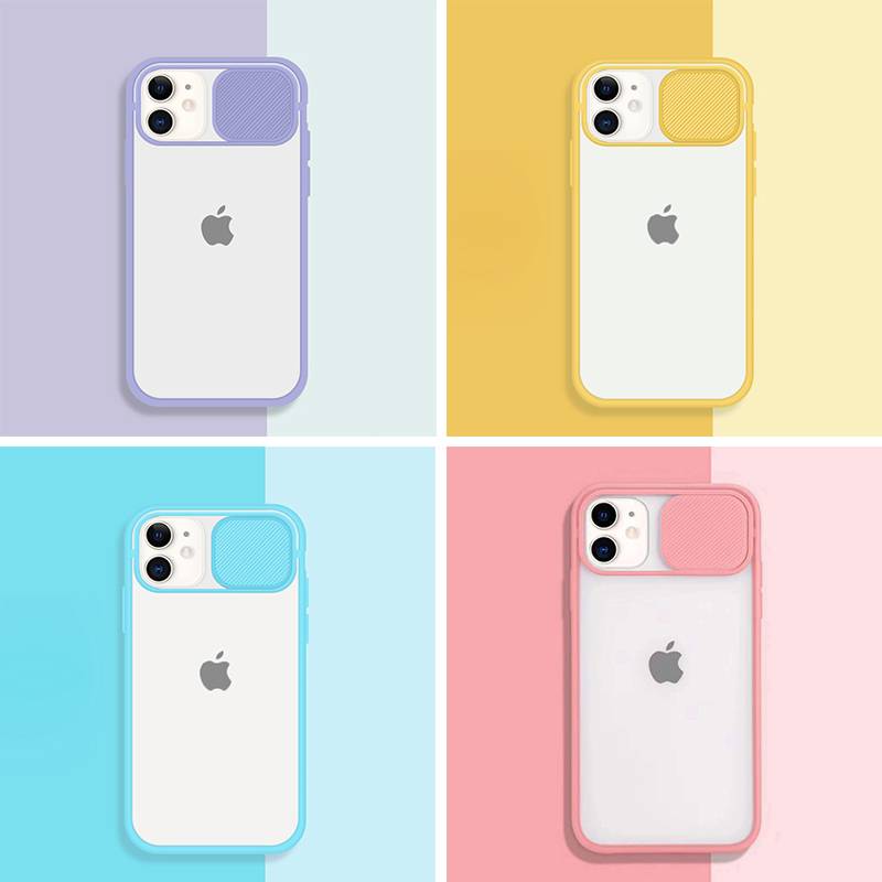 For iphone 6 7 8 Case Camera Lens Protection For iphone X XR XS Max 6S 7 8 Plus SE 2020 Matte Candy Color Fundas Matte TPU Case