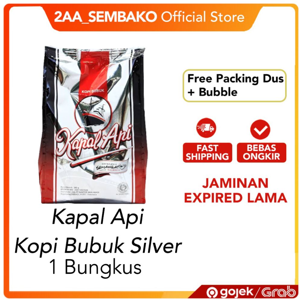 

Kopi Kapal Api Silver Bubuk 350 gram