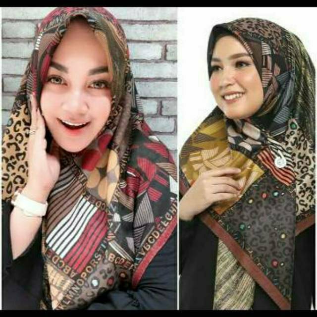 DEENAY KW 3110 HIJAB MURAH HIJAB SEGI EMPAT KONVEKSI HIJAB