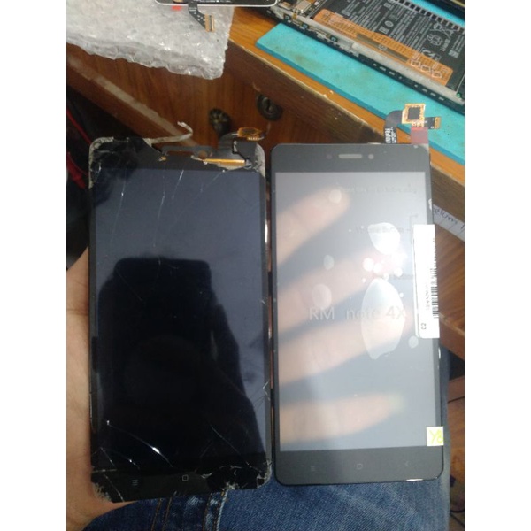 lcd redmi note 4x original copotan