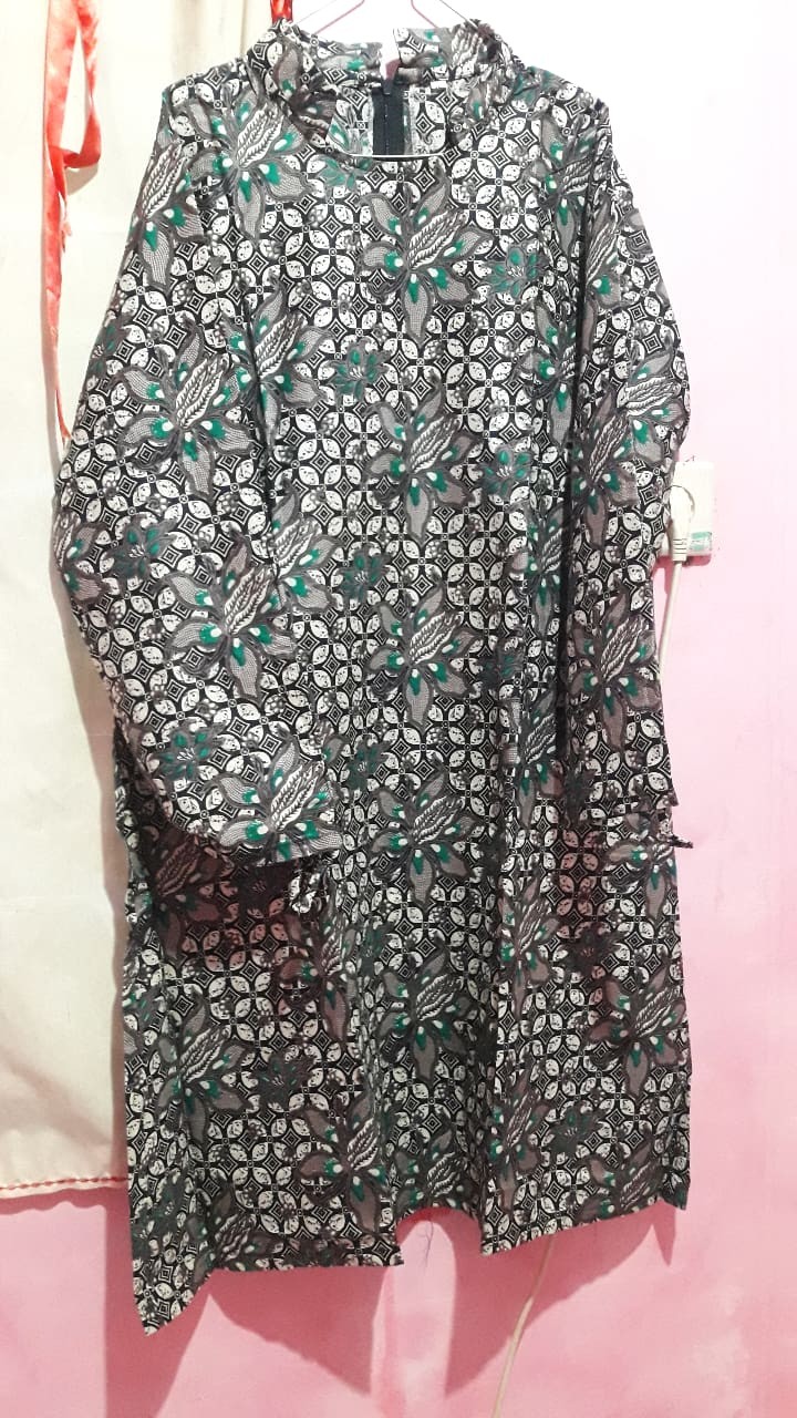 Atasan Tunik Batik Wanita Kawung Dsc04760