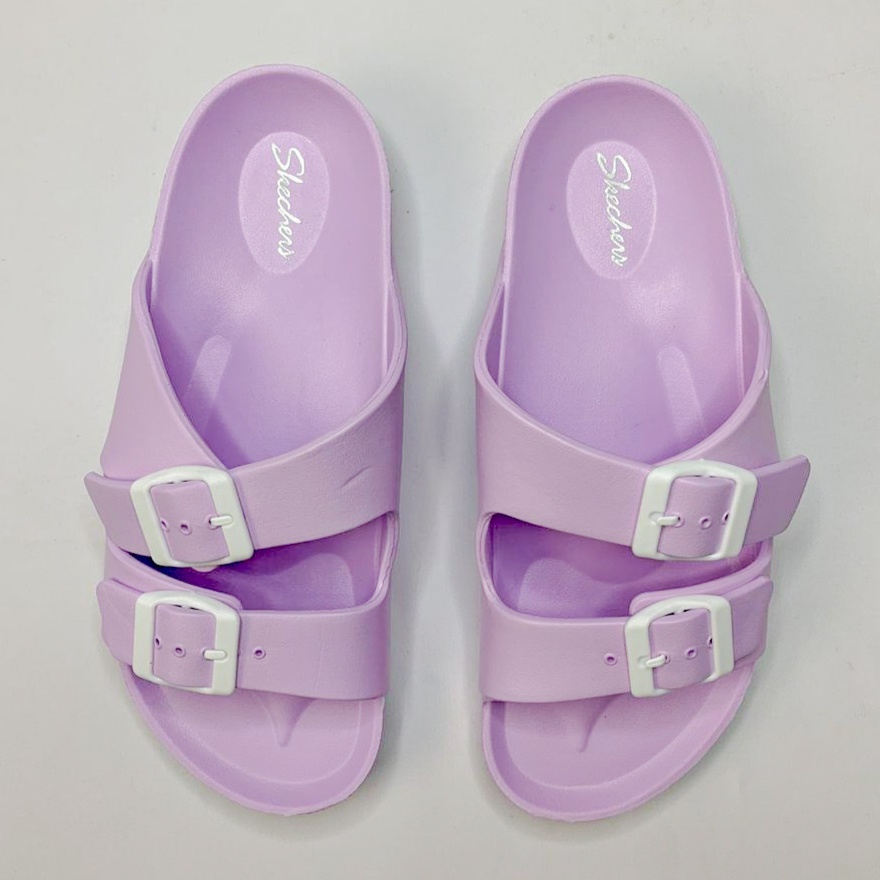 Sandal Wanita Tali Skechers Sendal Sketchers Cewek Terbaru Sandal Slipper Wanita Kekinian Sandal Cewek Skecher Sandal Terbaru Slide