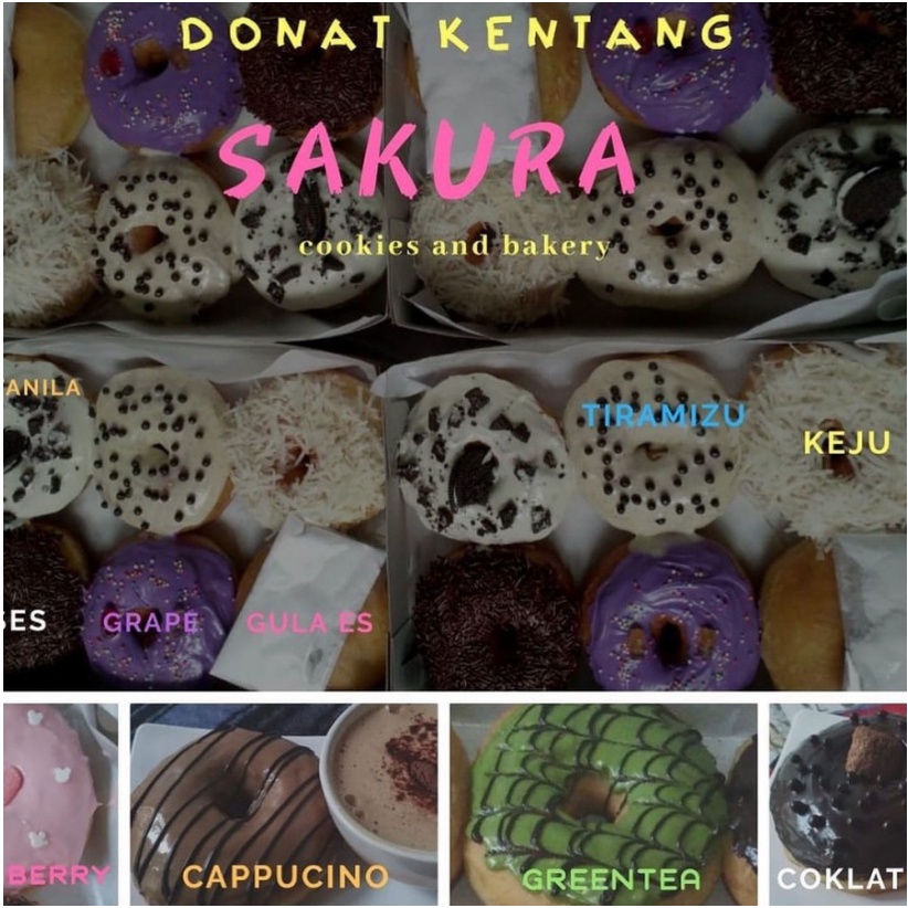 

Donat Kentang All Variant Isi 6 pcs