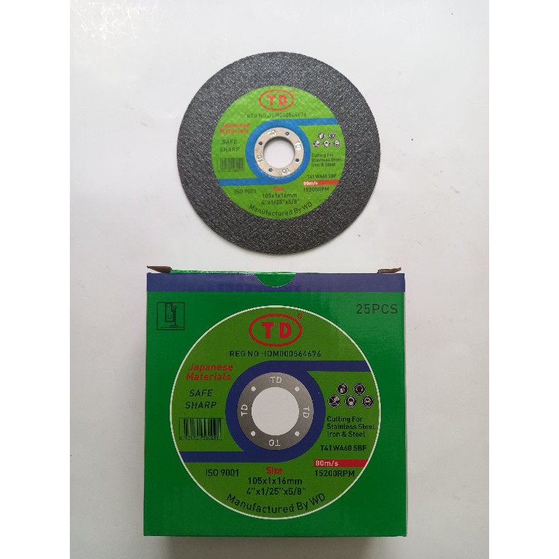 batu gerinda potong TD 4 inch x 1mm