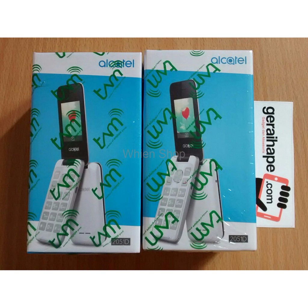 PROMO Alcatel 2051D Flip Kamera New Garansi resmi 1th