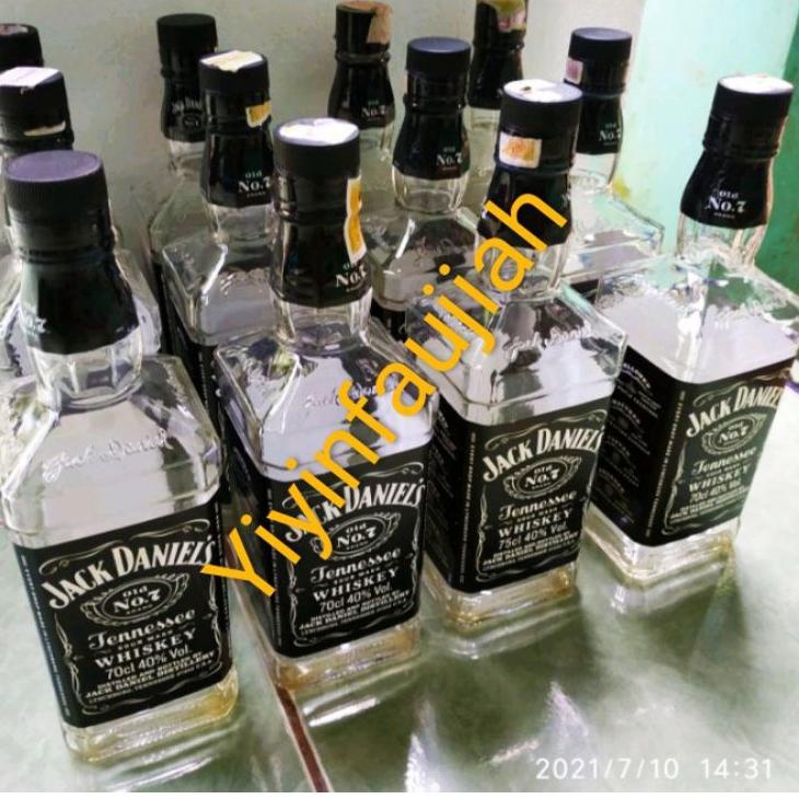 Dijual Murah SZ77R Botol jack daniel botol miras jack daniel botol civas regal botol semua jenis bot