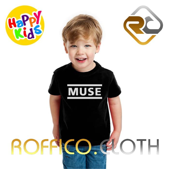 Tshirt Baju Kaos Anak Logo Muse