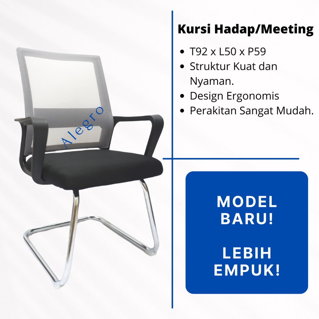 Kursi Kerja Kantor Hadap Rapat Meeting Ergonomis