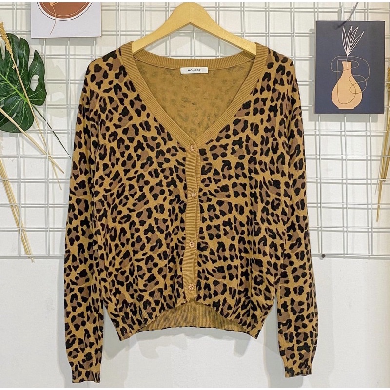 Leopard Cardigan Moussy
