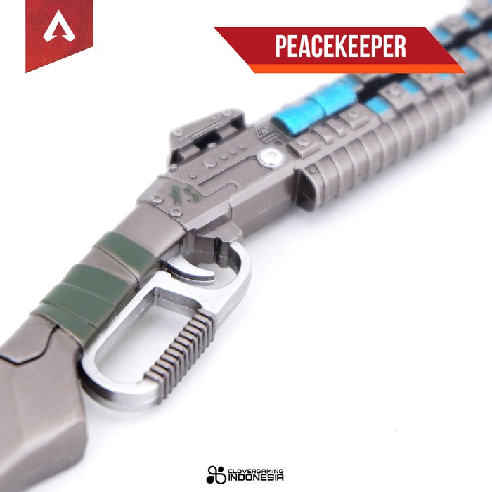 Miniature Apex Peacekeeper Weapon - Keychain Figure Gaming