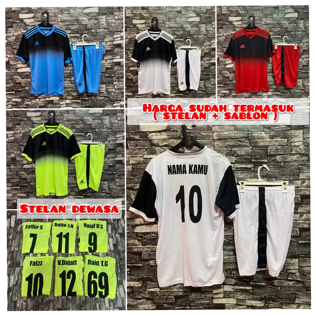 ( GRATIS SABLON ) BAJU BOLA PUMA MURAH  STELAN BOLA PUMA DEWASA  JERSEY FUTSAL FREE SABLON PUMA