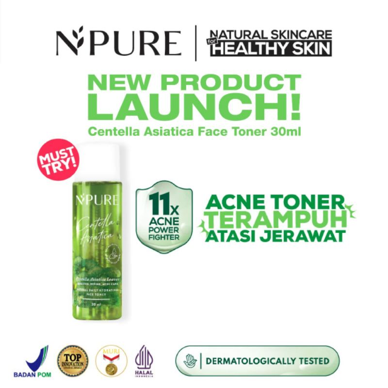 Npure Mini - Face Toner Centella Asiatica (cica series) 30ml mini