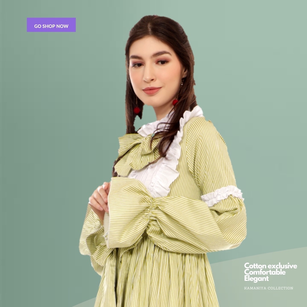 [KAMANIYA] SHORT DRESS KAMANIYA AIRANI amarabilqis_2