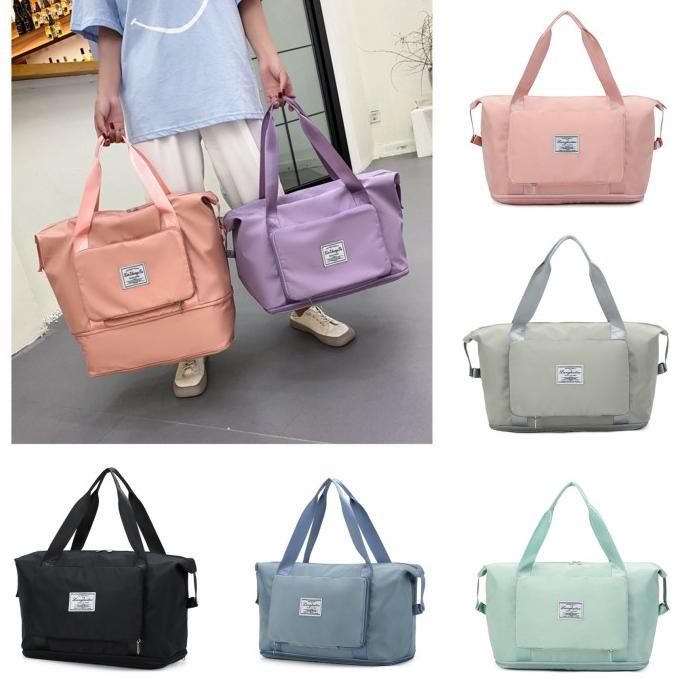 Tas travelling lipat waterproof / tas olahraga tas gym / travel bag