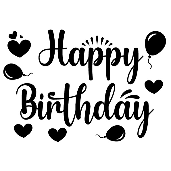 

STIKER BALON PVC HAPPY BIRTHDAY CUSTOM
