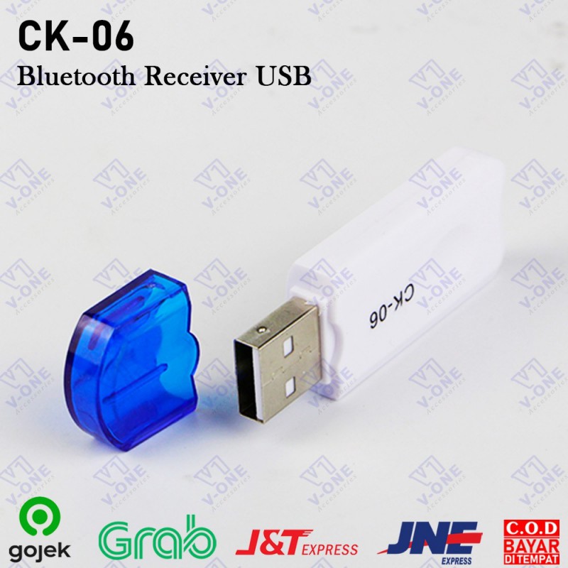 USB Bluetooth Receiver Tanpa Kabel CK-06 CK 06 CK06