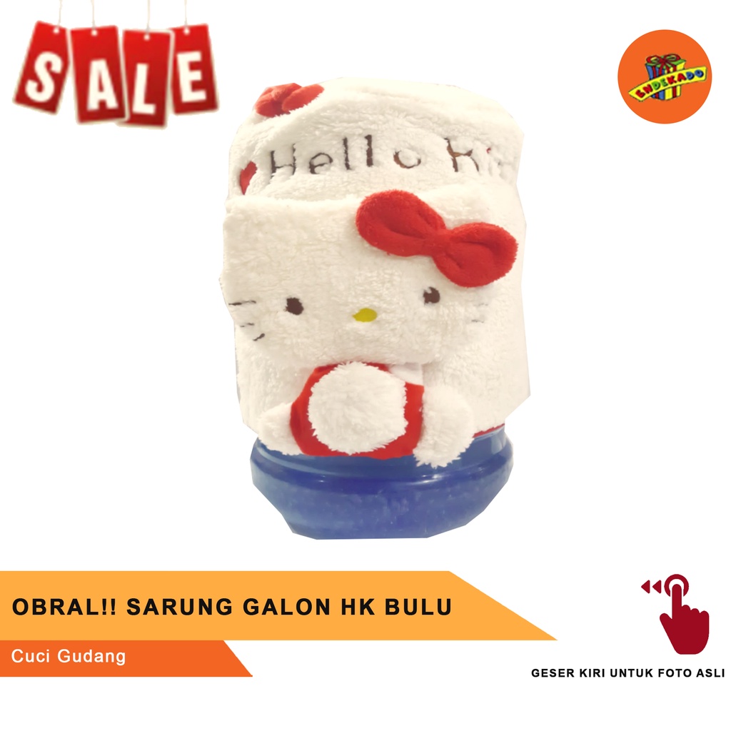 OBRAL!! SARUNG GALON HK BULU - Cuci Gudang