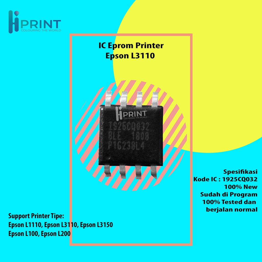Jual IC Eprom Epson L3110 1925CQ032, IC Eeprom Epson L3110, IC Counter