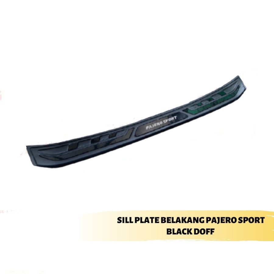 Sillplate Belakang Pajero Sport 2021