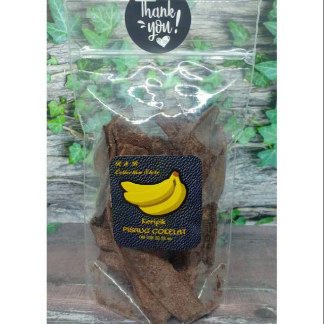 

Keripik pisang coklat bubuk