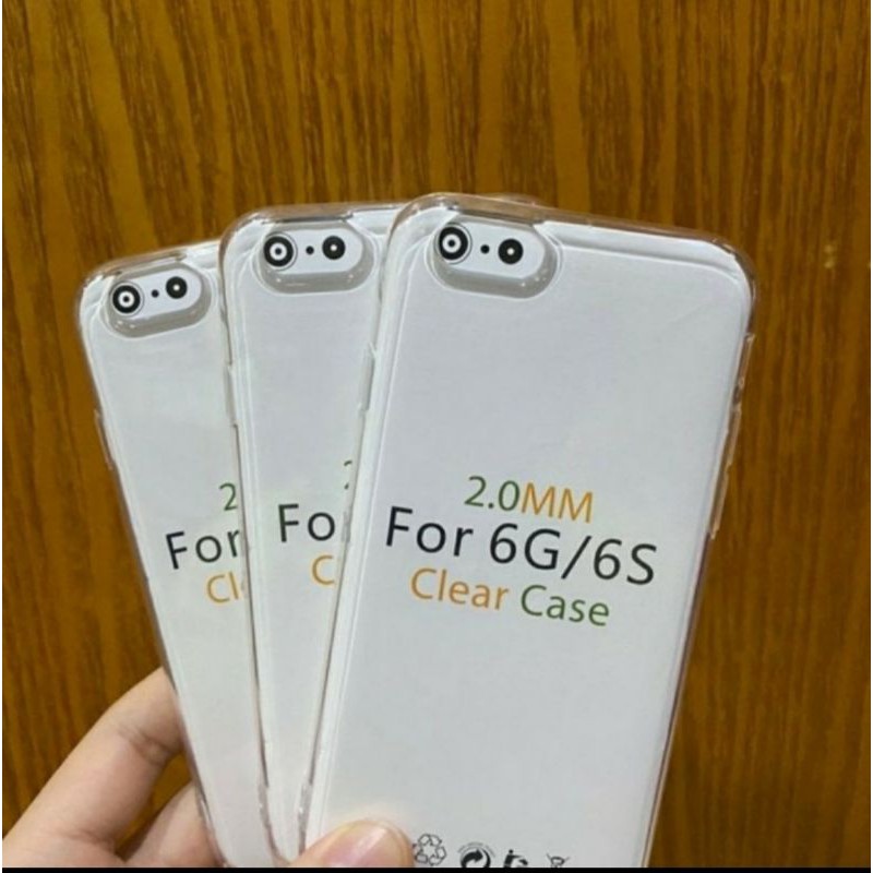 Softcase Bening Clear Case Transparan Case Casing Hp Iphon 6 6S , Iphon 6 6G , Iphon 7 7G , 8 8G