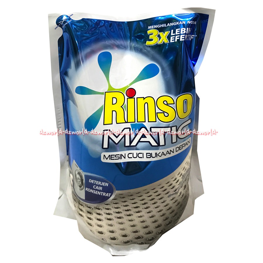 Rinso Matic Detergent Untuk Mesin 1.6L Cuci Bukaan Depan Bukaan Depan Deterjen Cair Rinso Cair