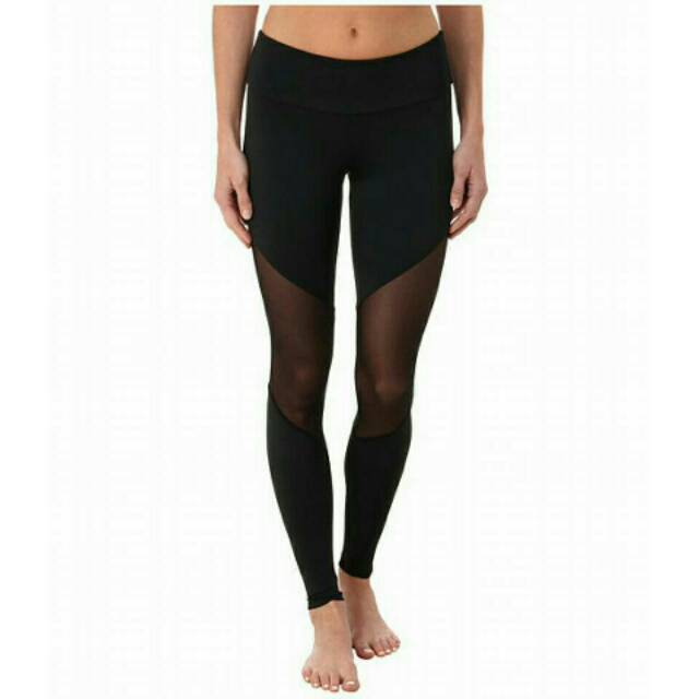 SXB Yoga Chevron Track Leggings (Mesh)