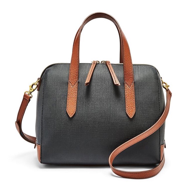 Tas Fossil bag sydney satchel black