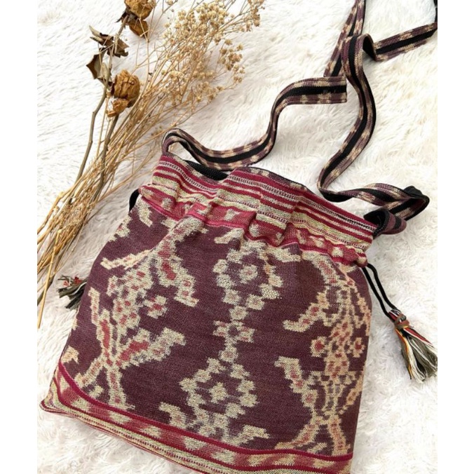 Tas Serut Tenun Maumere/Shabu/Rote NTT (Original)