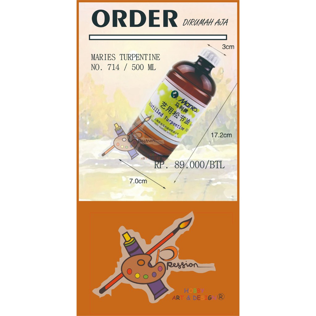 

MARIES TURPENTINE 714/500ML