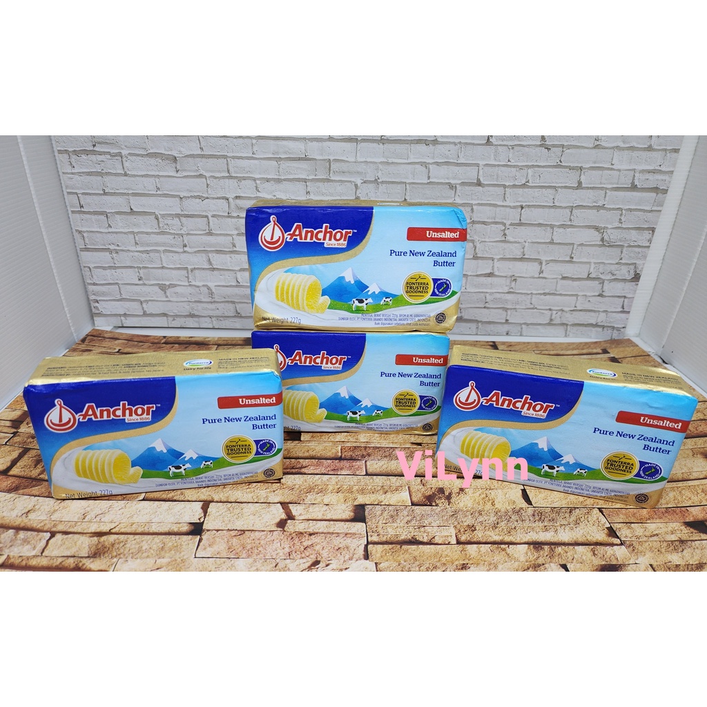 

Anchor Unsalted Butter 227gr FREE Gel Ice Pack