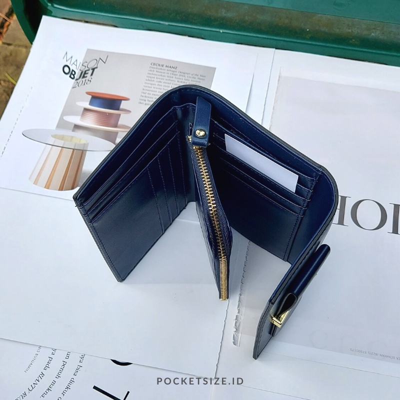 YADAS Dompet lipat medium wanita / cewek import 12 slot kartu JAZELLE