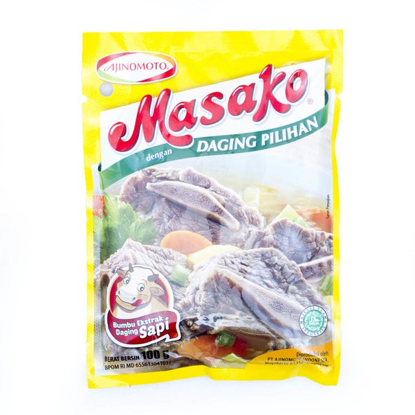 

MASAKO Bumbu Sapi 100gr - Penyedap Rasa Kaldu Serbaguna Masakan