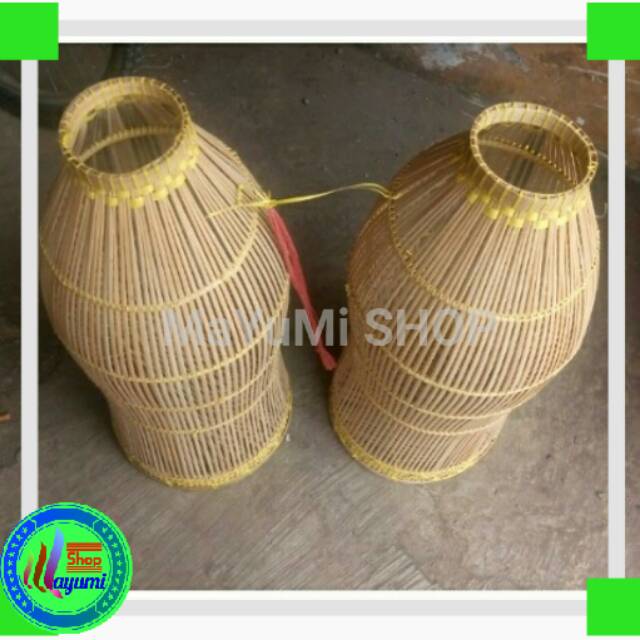 bubu perangkap ikan bambu traditional fish trap