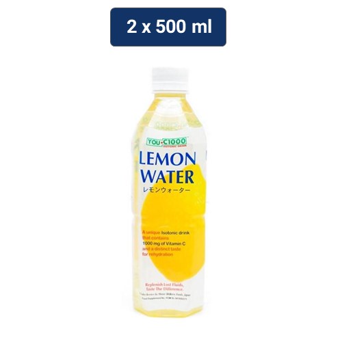 

You C1000 Isotonic Drink Lemon Water Botol 2 x 500 mL