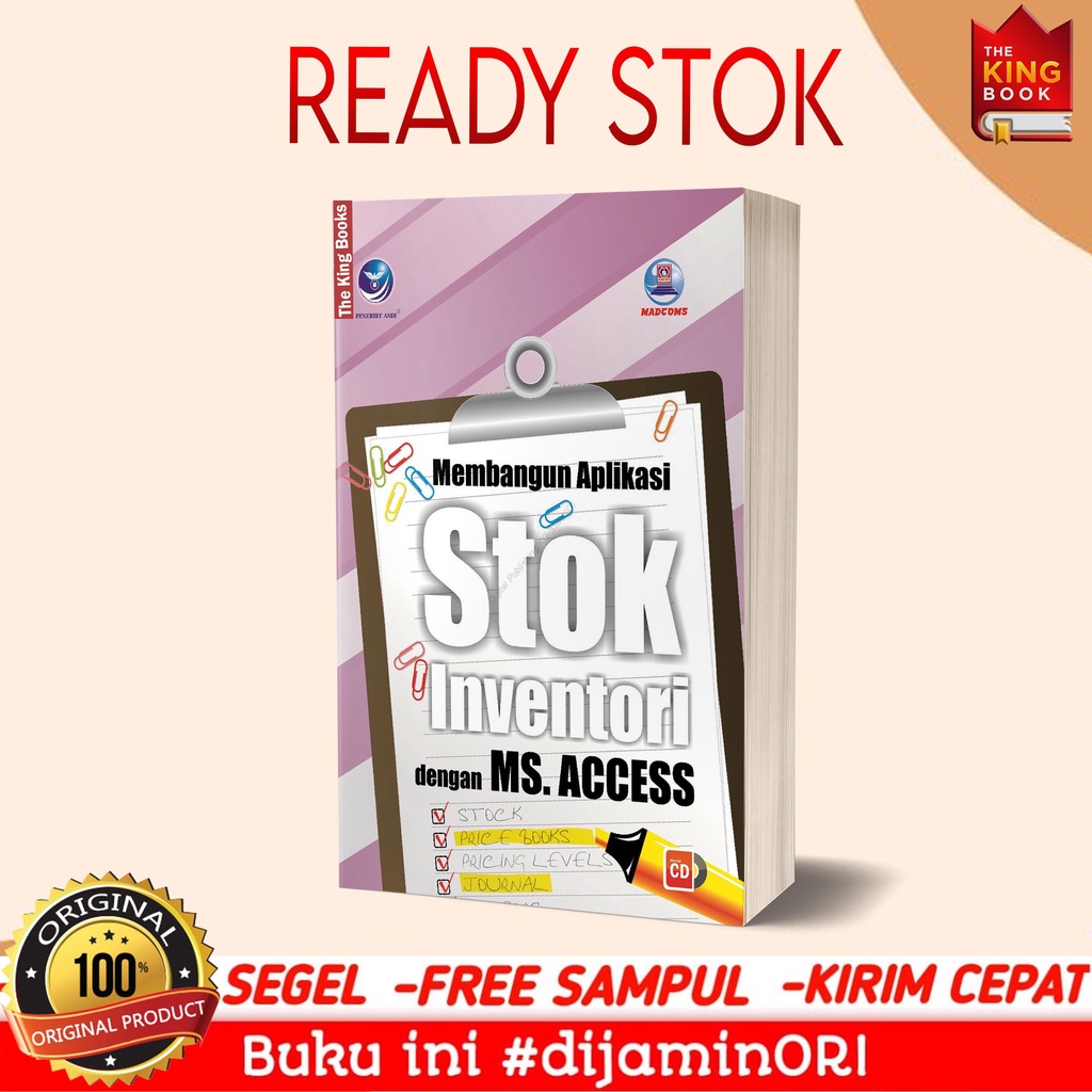 Jual Buku Membangun Aplikasi Stok Inventori Dengan Ms Access Shopee Indonesia