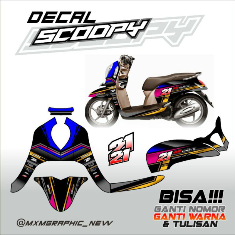 decal scoopy fI 2014 racing full body