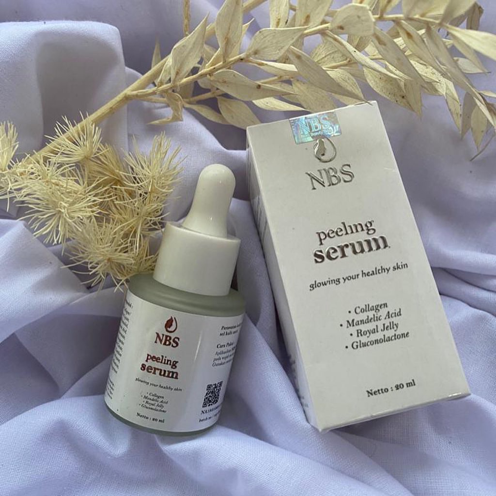 NBS Peeling Serum Exfoliasi Kulit Wajah Glowing Putih Cerah
