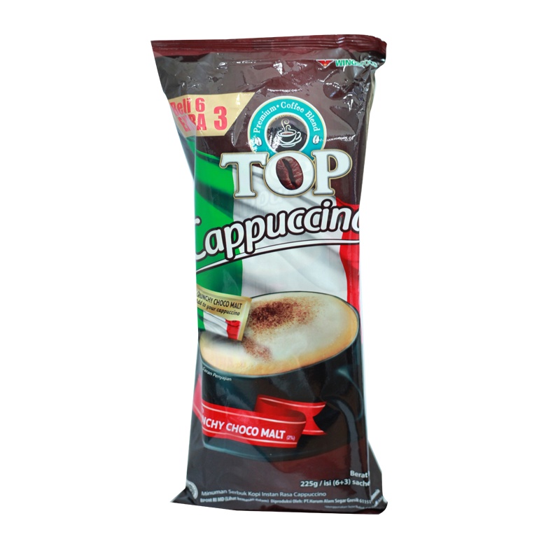 

Top Kopi Cappucinno Pack 225Gr