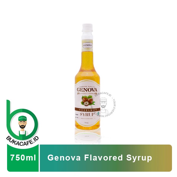

Genova Hazelnut Syrup 750 ml - Sirup Flavour