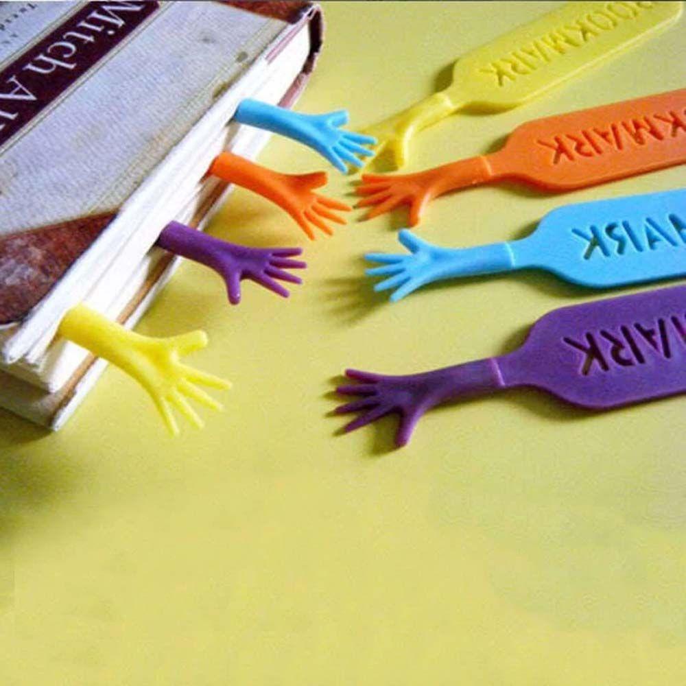 [Elegan] Finger Bookmark Perlengkapan Kantor Cacing Buku Alat Tulis Anak Hadiah Halaman Mark