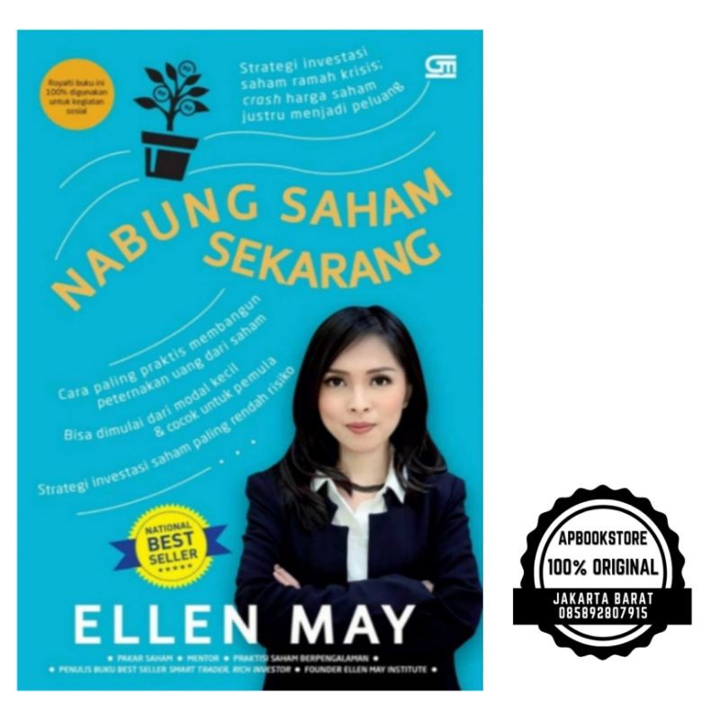 BUKU NABUNG SAHAM SEKARANG BY ELLEN MAY