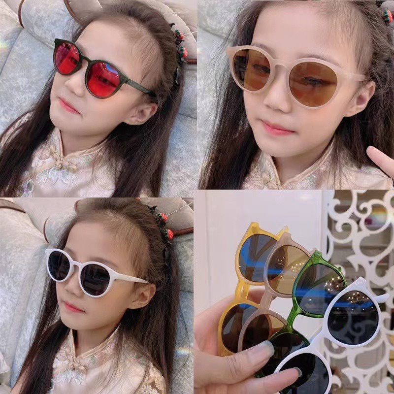 T&amp;Y Kacamata Anak 6682 Unisex Fashion Anak Kaca Mata Hitam High Quality Kids Sunglasses Kaca Mata Murah Import