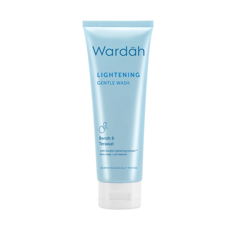 Wardah Lightening Gentle Wash 100Ml / Wardah Face Wash / Wardah Sabun Wajah Dengan Pemutih