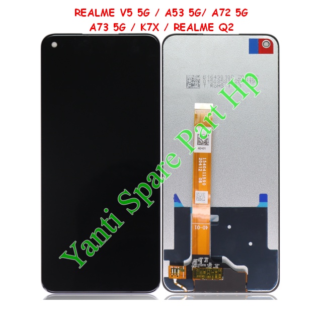 Lcd Touchscreen Realme V5 5G A53 5G A72 5G A73 5G K7X Realme Q2 Fullset New