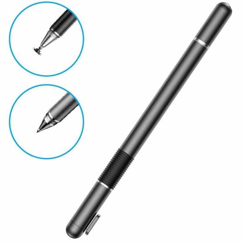 Baseus 2 in 1 Capacitive Touch Screen Stylus Pen Aluminium - ACPCL-01