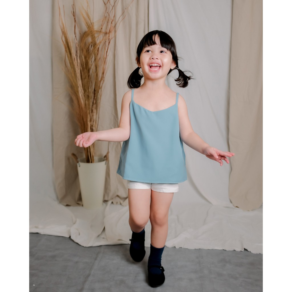 FEY CAMISOLE | Atasan Anak Perempuan | Tanktop Anak | Tanktop Solid Camisole | Top Anak Perempuan