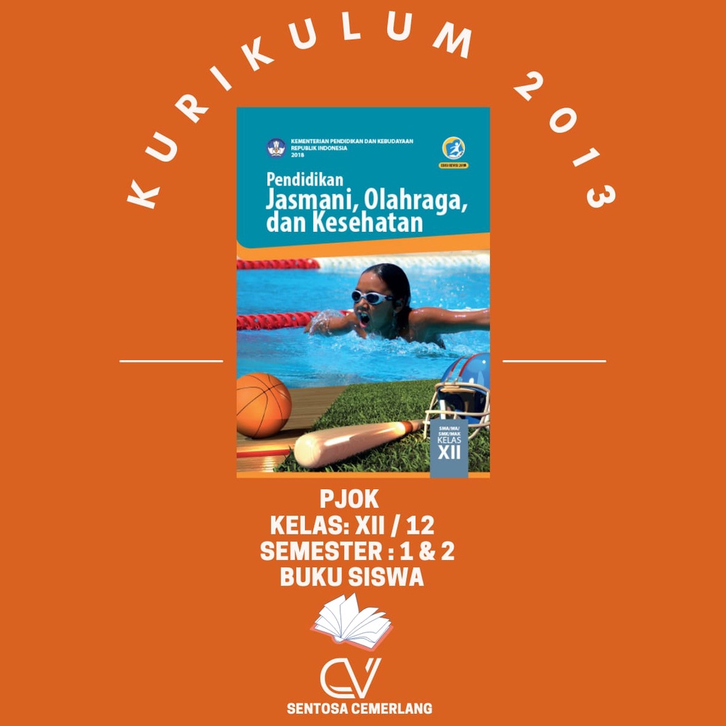 Buku Pelajaran PJOK Kelas 12