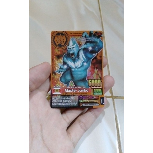 MASTER JUMBO Animal Kaiser Evo.2 (R) Bronze Rare ORI LANGKA BONUS BEBERAPA KARTU RANDOM