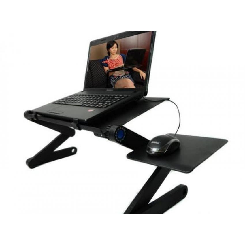 Meja Laptop Portable Aluminium Non Kipass